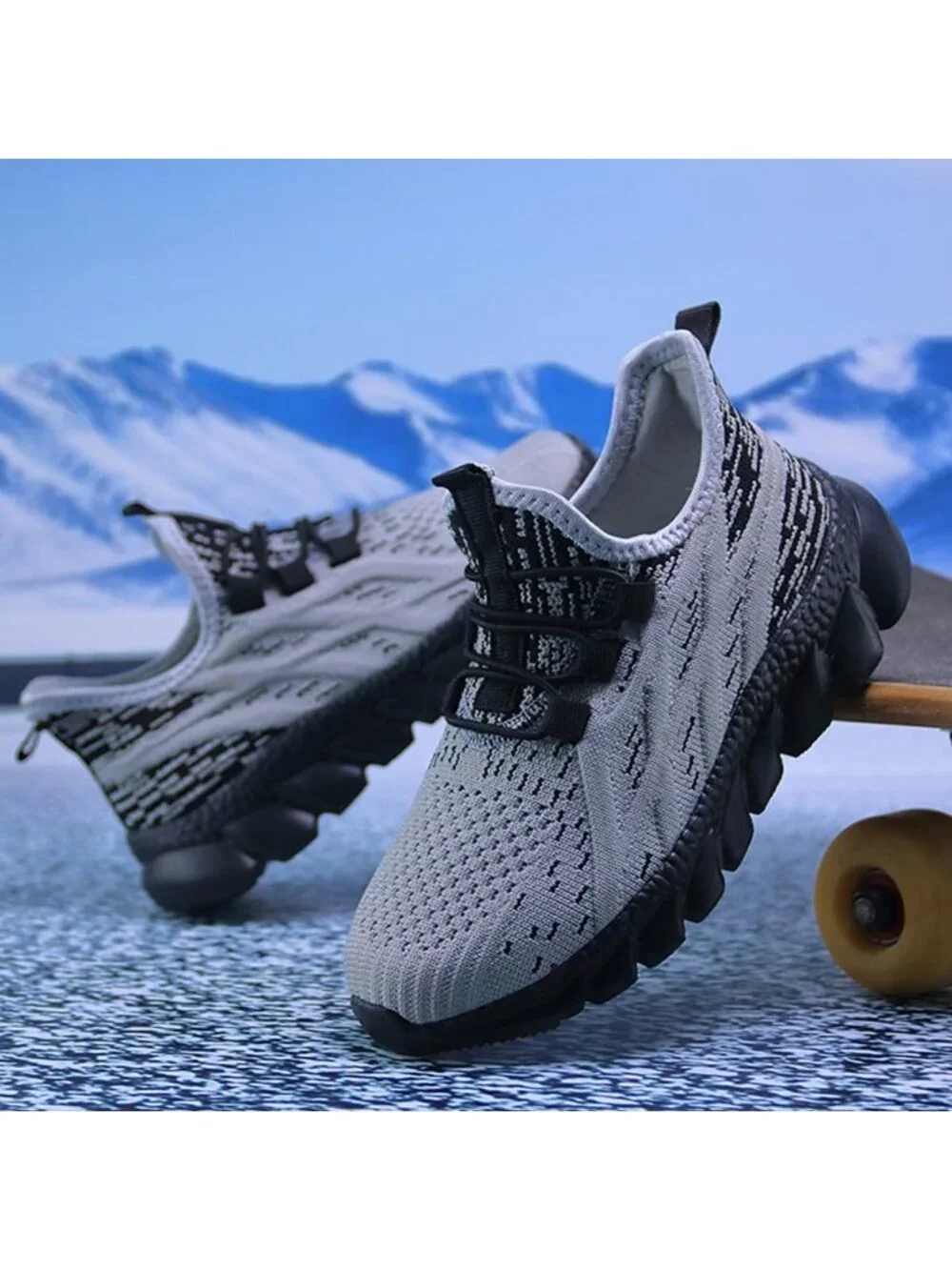 Boys Lightweight Non-Slip Tennis Sneakers - Breathable Athletic Shoes for Kids